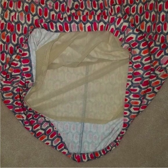 Nic & Zoe Geometric Bright Stone Print Sleeveless MIDI Dress Size Petite Large - Picture 13 of 15